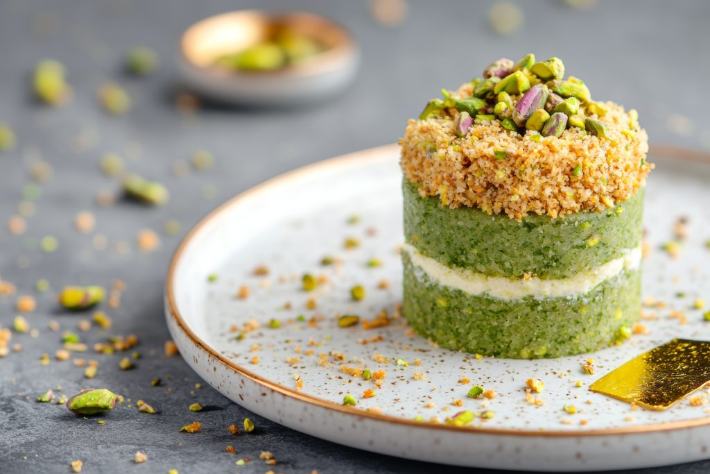 Premium pistachio dessert for hotels and hospitality businesses