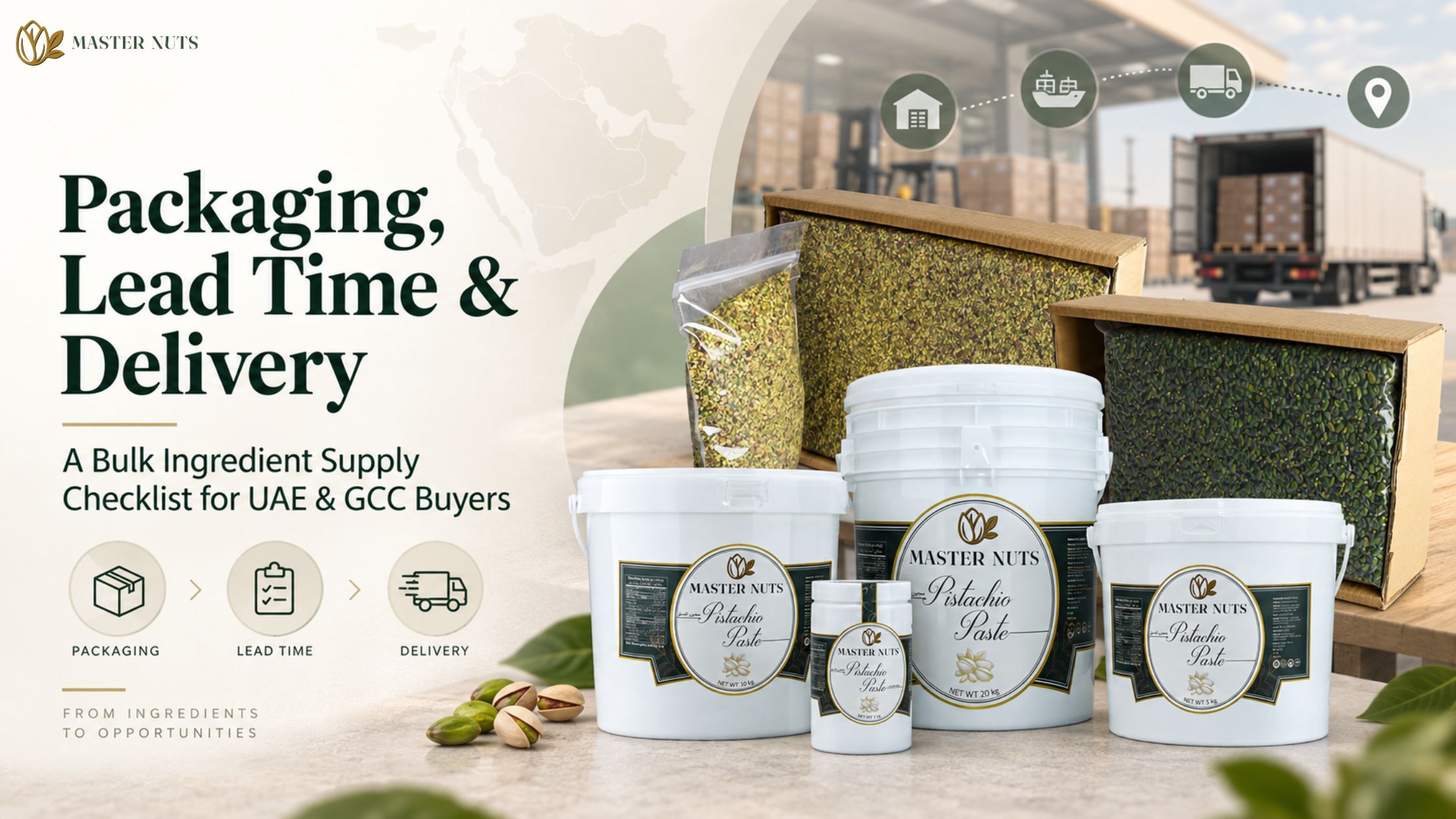 Packaging, Lead Time and Delivery: A Bulk Ingredient Supply Checklist for UAE & GCC Buyers